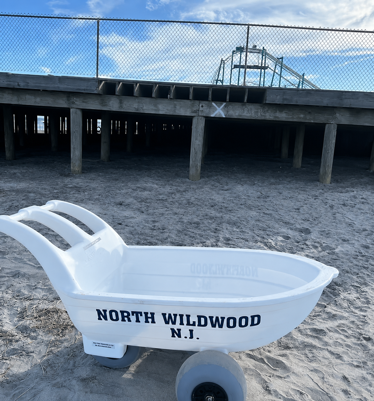 SS Beach Carts beach cart